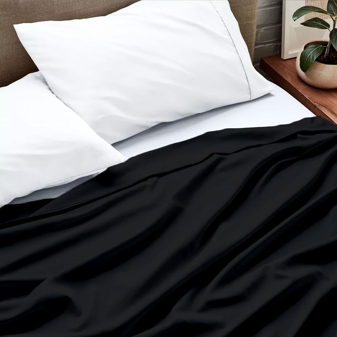 Oversized King Flat Sheets (1 -Piece) - 400 TC