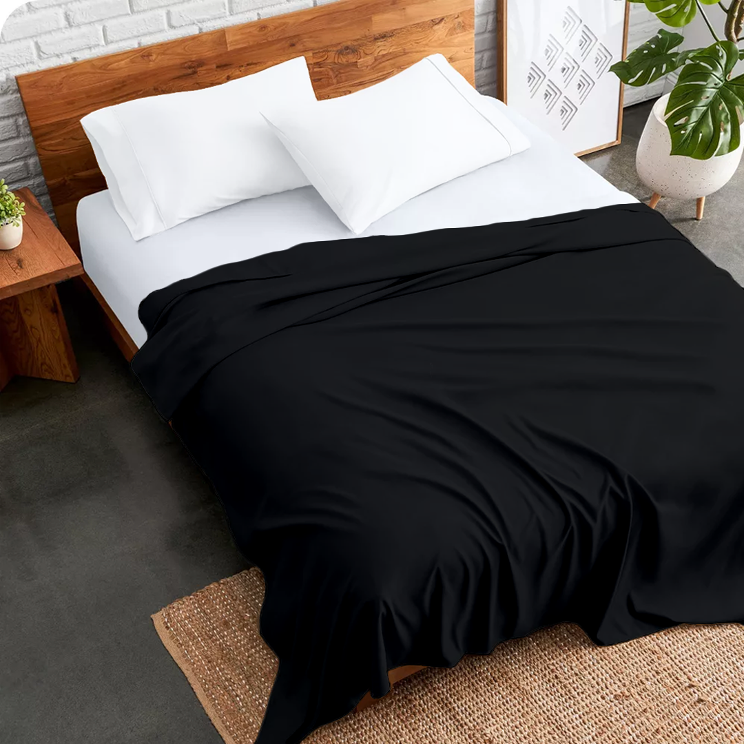 Oversized King Flat Sheets (1 -Piece) - 400 TC