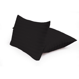 Black Stripe Pillowcase Comfy Sateen