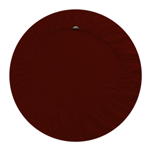 Burgundy Round Fitted Sheet Only Comfy Solid Sateen