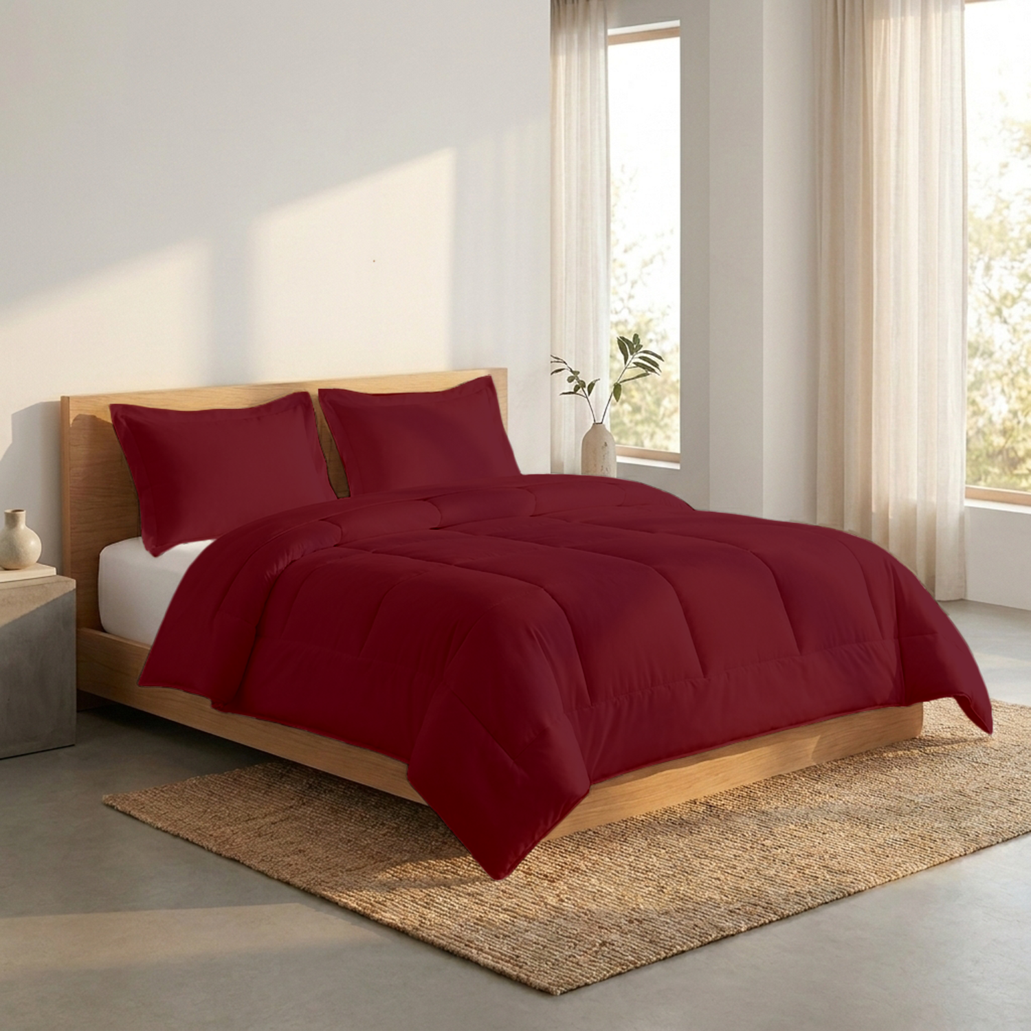 Burgundy Comforter Sets