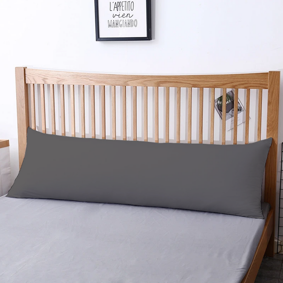 Dark grey body pillow online