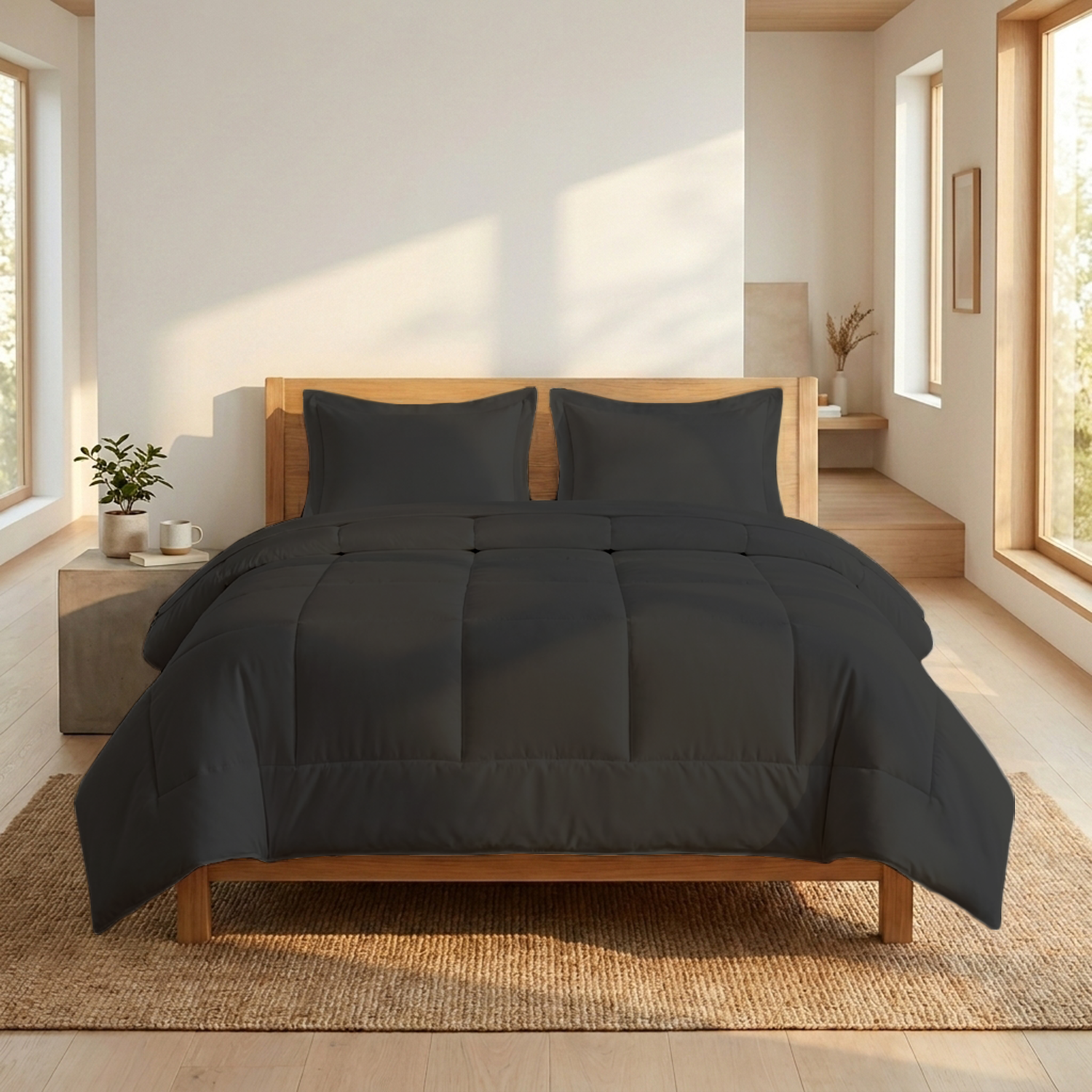 Dark Grey All Season Comforter