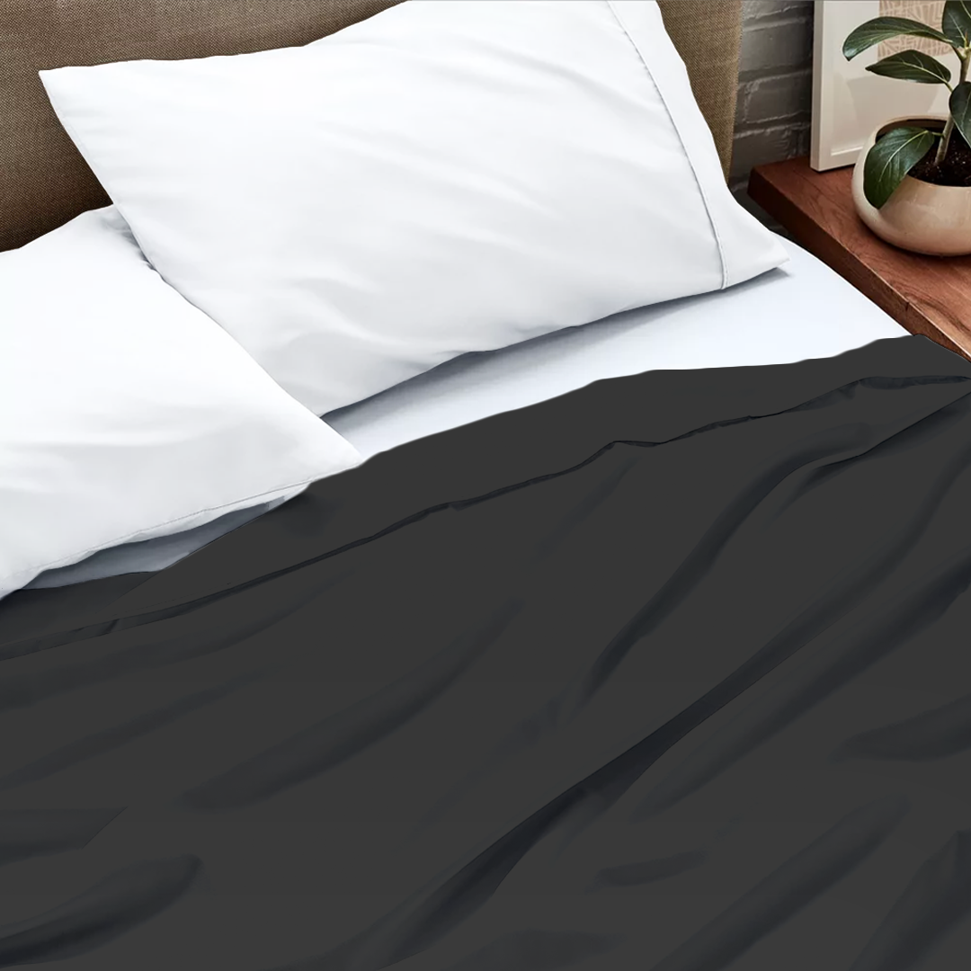 Oversized King Flat Sheets (1 -Piece) - 400 TC
