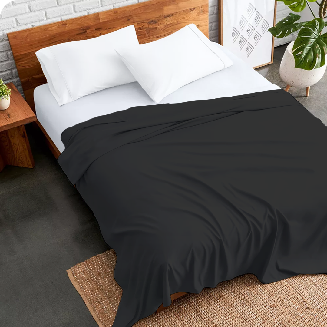 Oversized King Flat Sheets (1 -Piece) - 400 TC
