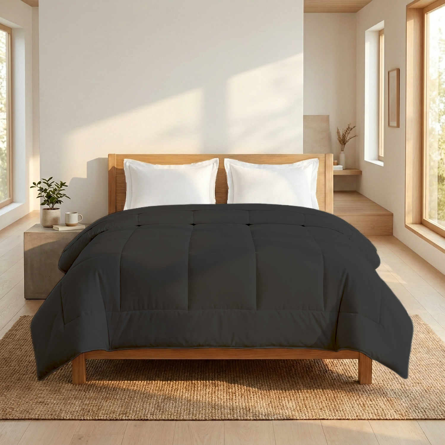 Dark Grey All Season Comforter