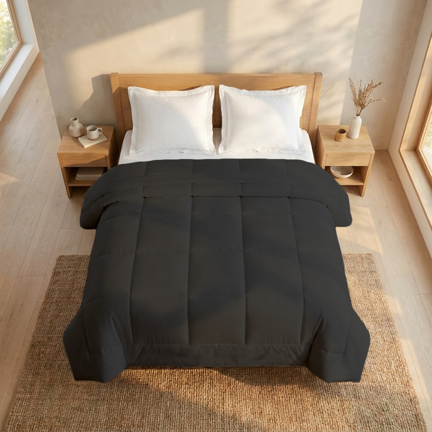 Dark Grey All Season Comforter