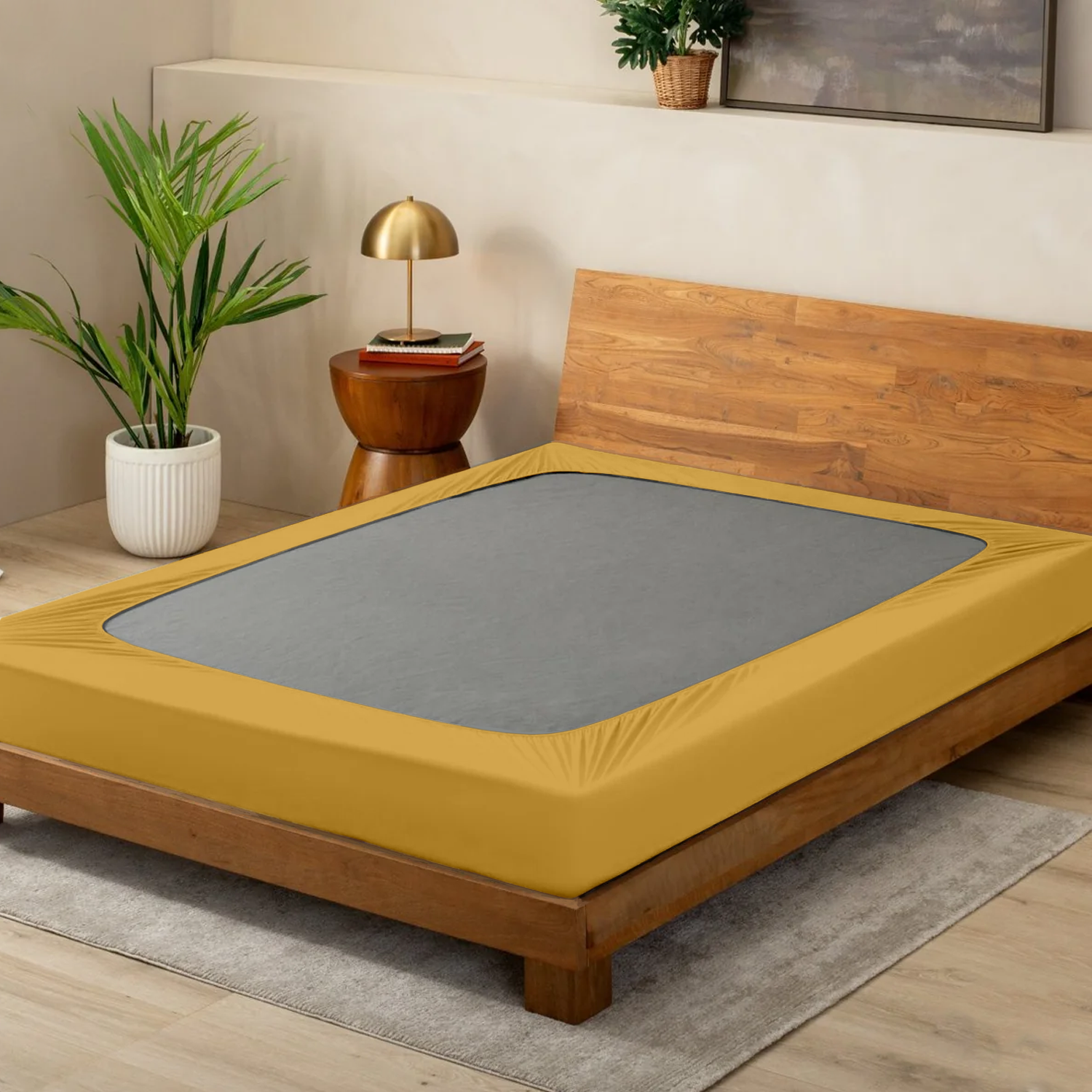 Gold Box Spring Cover