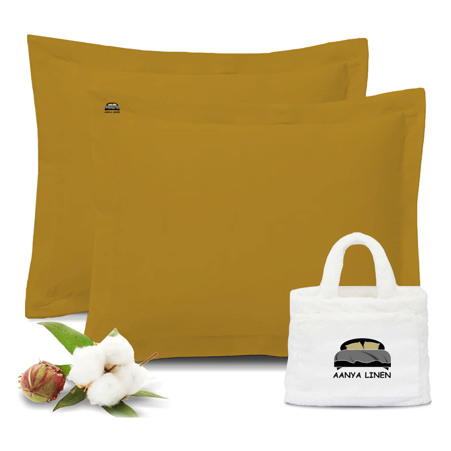 Gold euro sham online