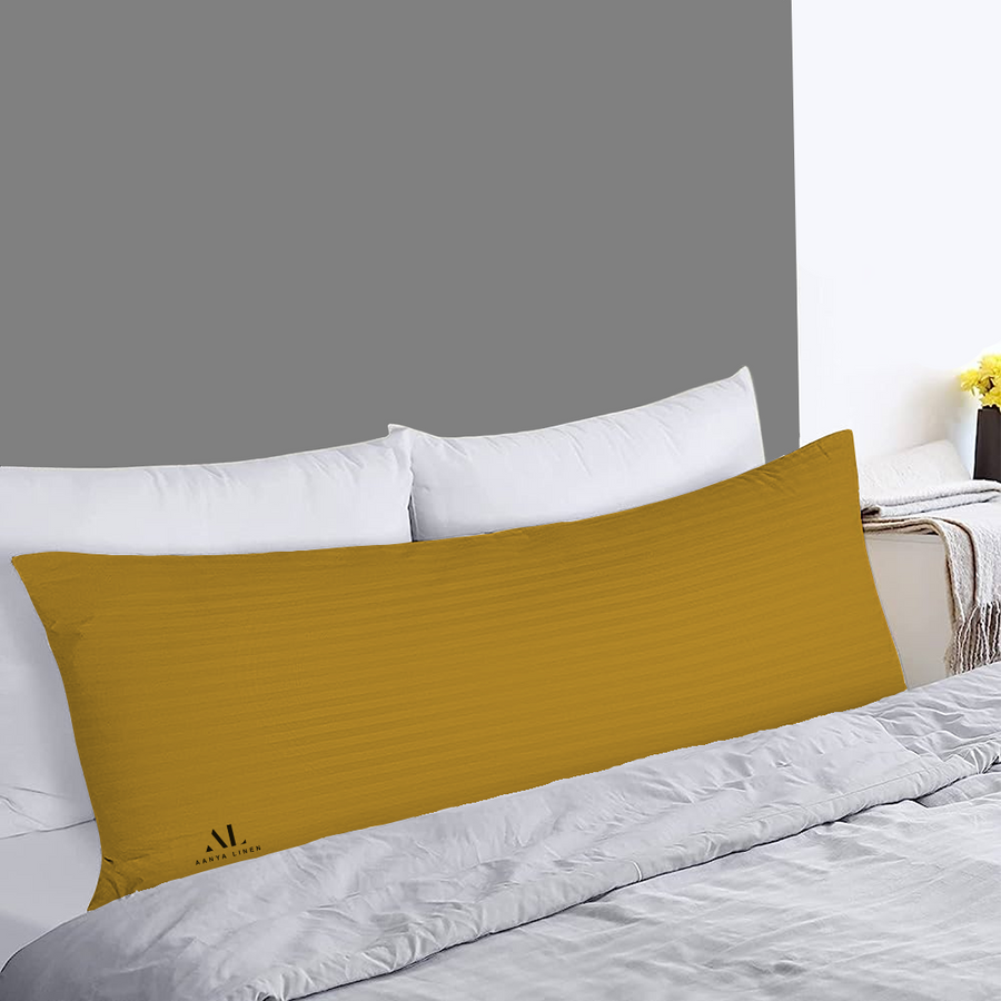 Mustard yellow body pillow cover deals