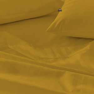 Gold Stripe Sheet Set Comfy Sateen