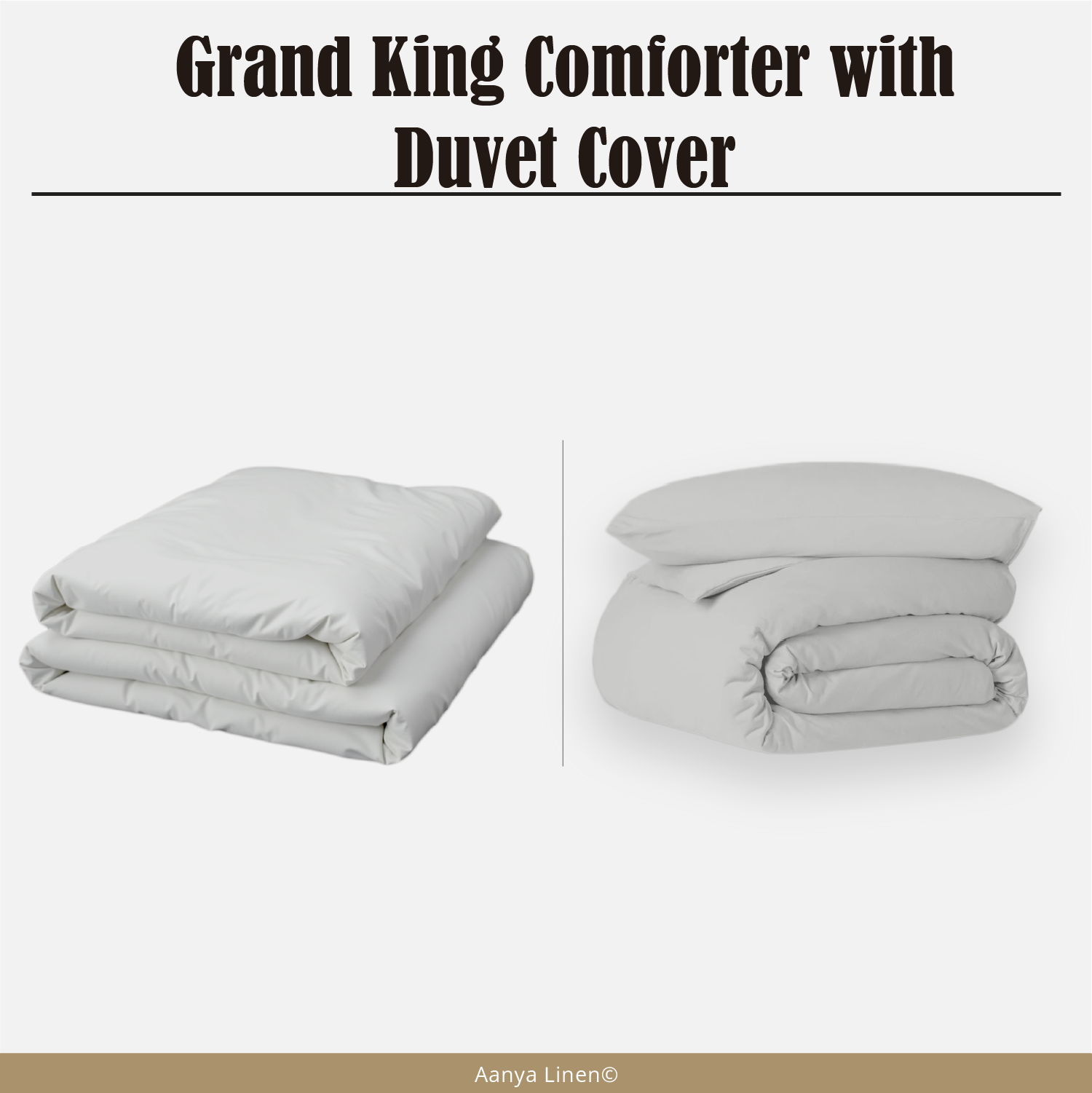 Grand King Comforter with Duvet Cover