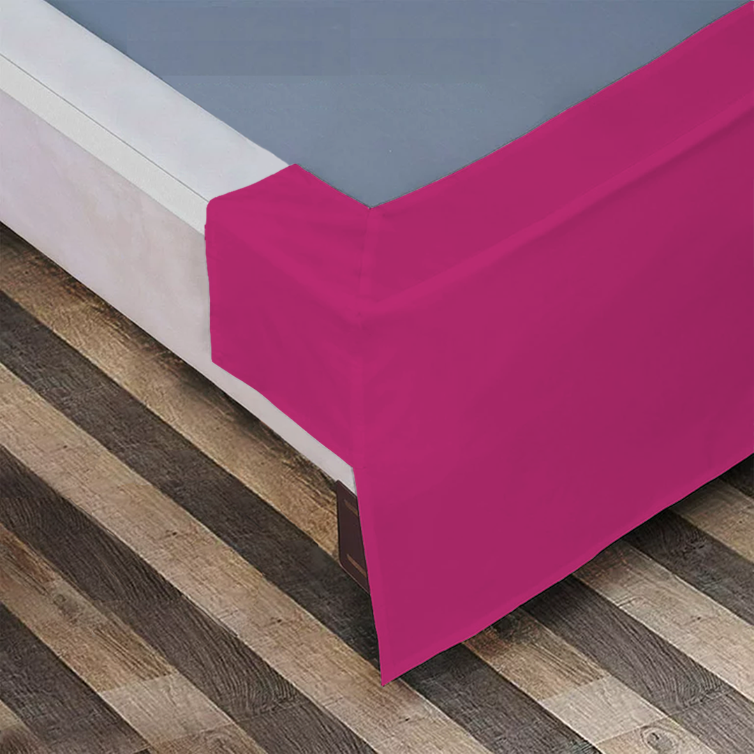 Hot Pink Bed Skirt (Comfy 300TC)