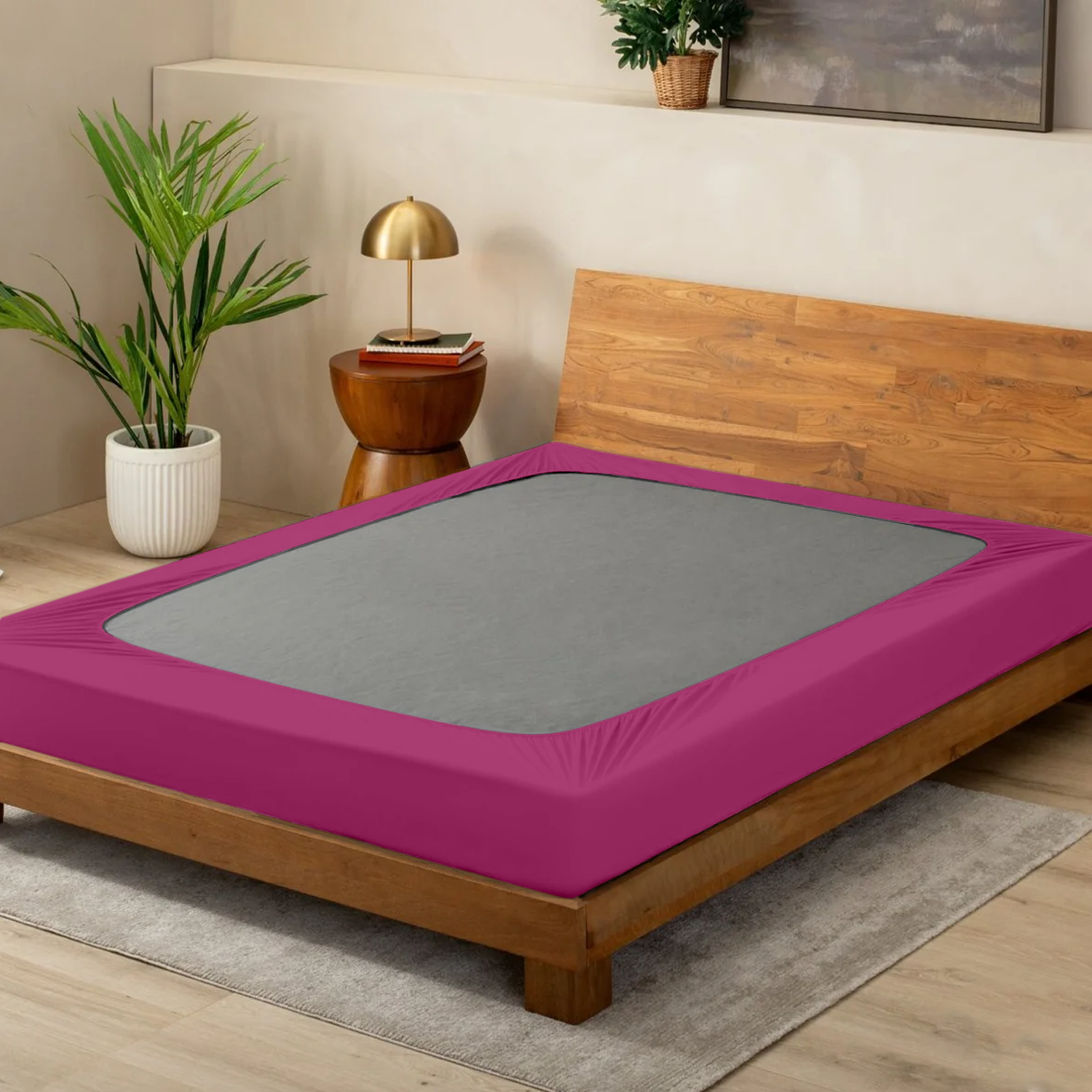 Hot Pink Box Spring Cover