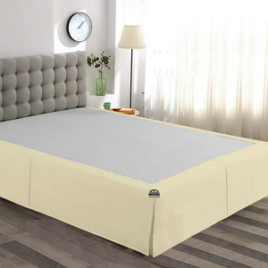 Ivory Bed Skirt Solid Bliss