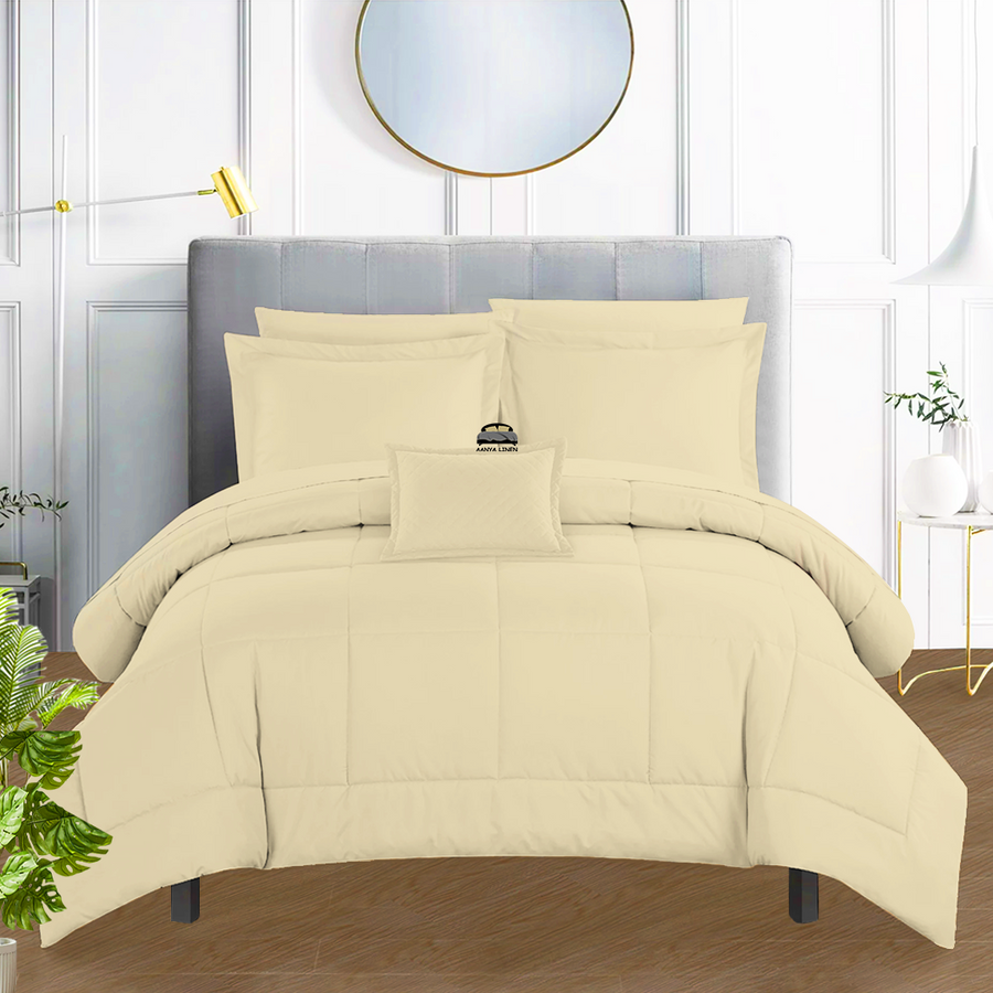 Ivory bed in cheap a bag queen