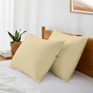 Ivory Pillowcases Solid (Comfy 300TC)