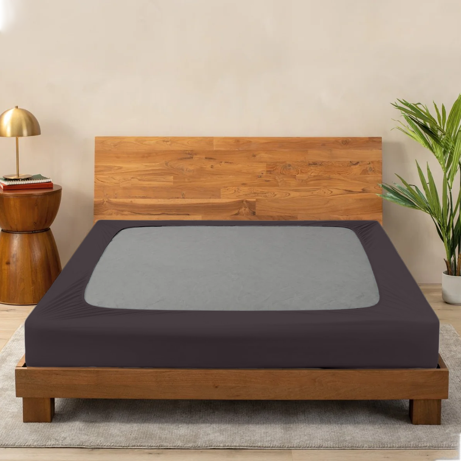 Lavender Box Spring Cover