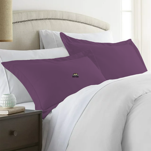 Lavender Pillow Shams Solid Bliss Sateen
