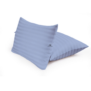 Light Blue Stripe Pillowcase Comfy Sateen