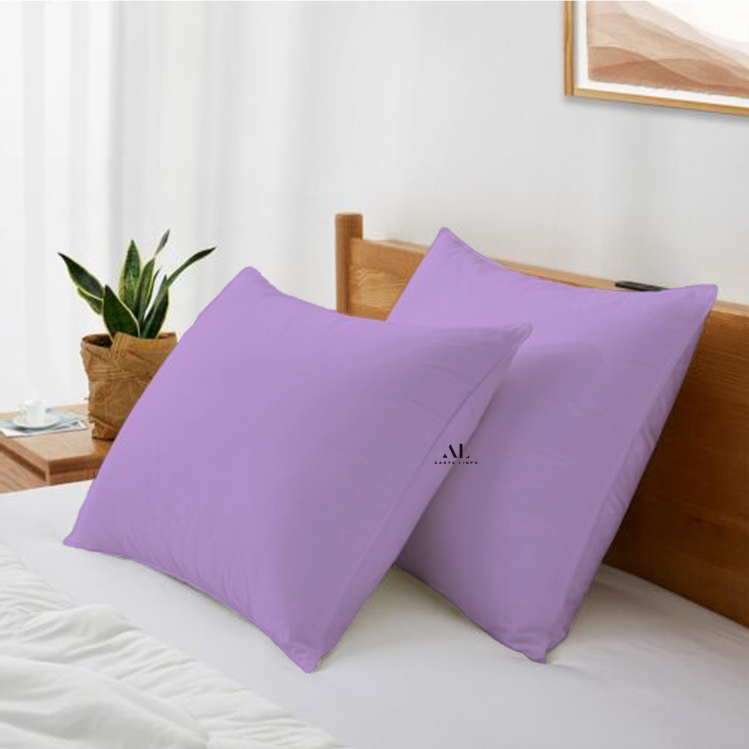 Lilac Pillow Cases Best option for your deep sleep AanyaLinen