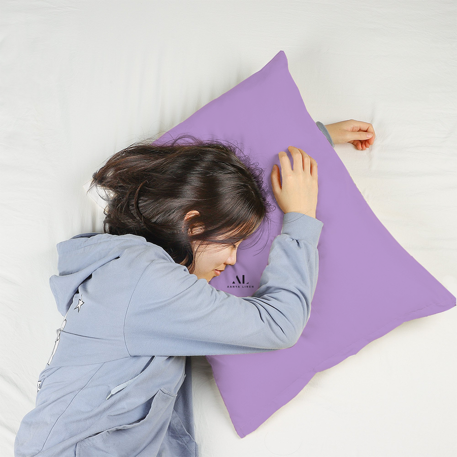 Lilac Pillow Cases Best option for your deep sleep AanyaLinen