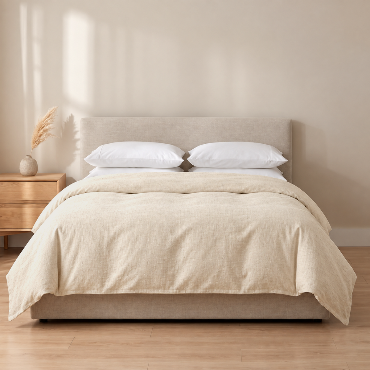 Natural Linen Duvet Covers | Pre-Washed 100% Linen