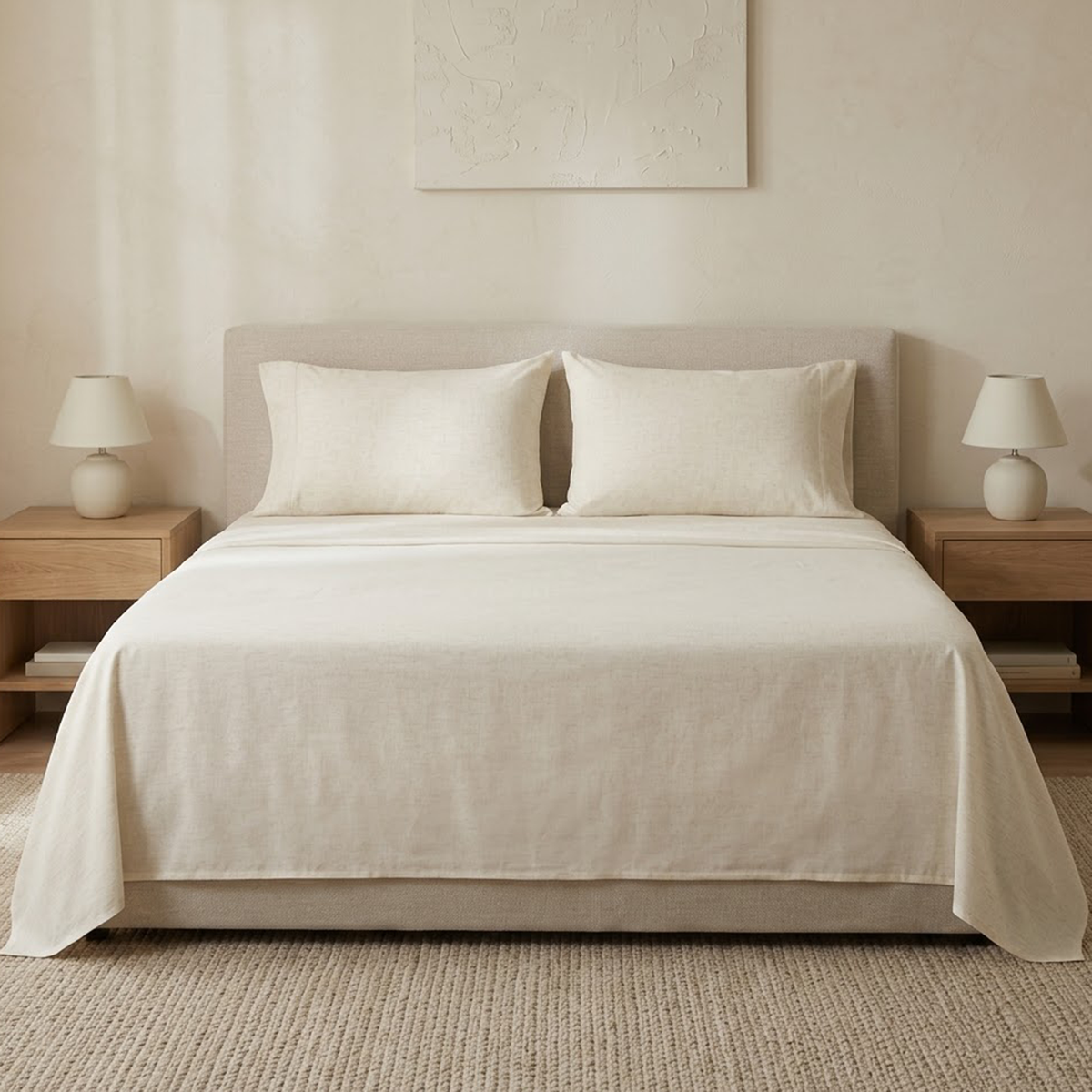 Natural Linen Sheet Sets | Pre-Washed 100% Linen