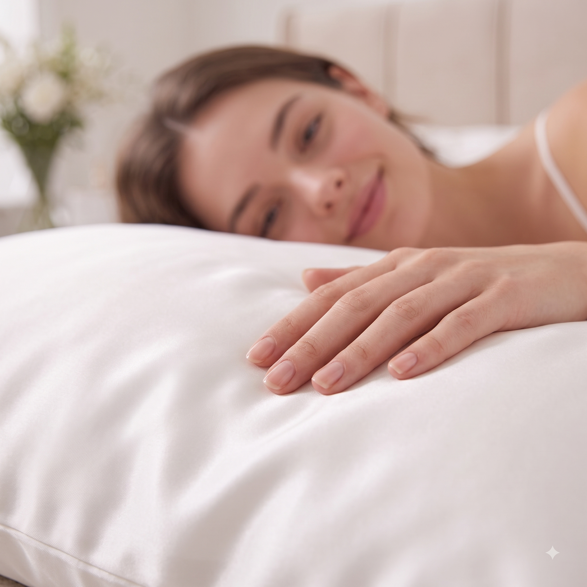 Natural White Mulberry Silk Pillowcase - Pack of 2