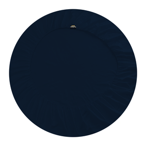 Navy Blue Round Fitted Sheet Only Comfy Solid Sateen