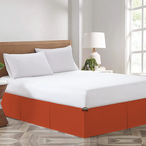 Orange Bed Skirt Solid (Comfy 300TC)