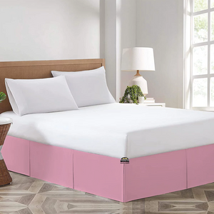 Pink Bed Skirt Solid (Comfy 300TC)