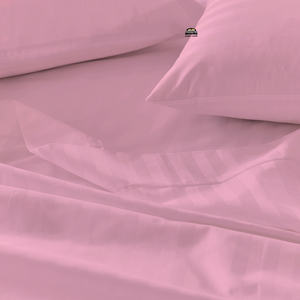 Pink Stripe Sheet Set Comfy Sateen