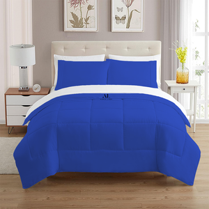 Royal Blue Comforter 400 GSM Comfy Solid