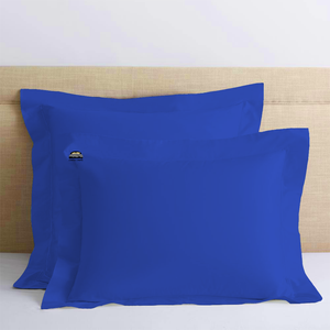 Royal Blue Euro Shams Solid (Comfy 300TC)