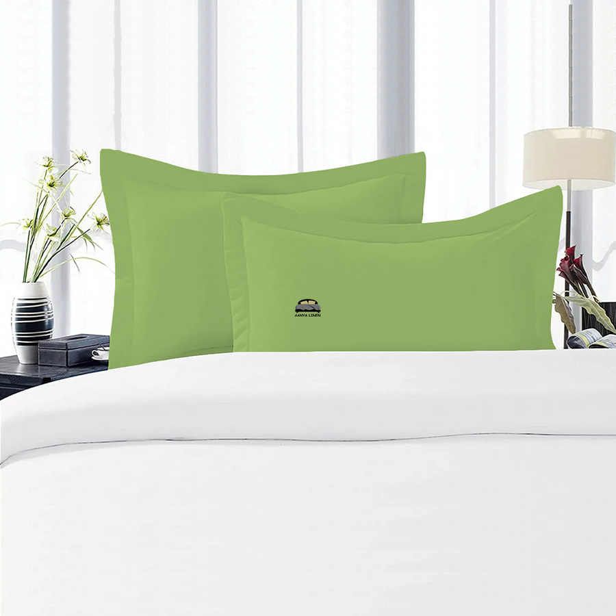 Sage green sales pillow shams