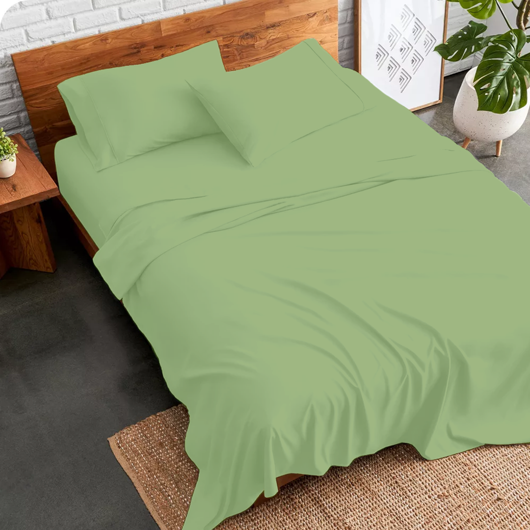 SAGEGREENBEDSHEETS