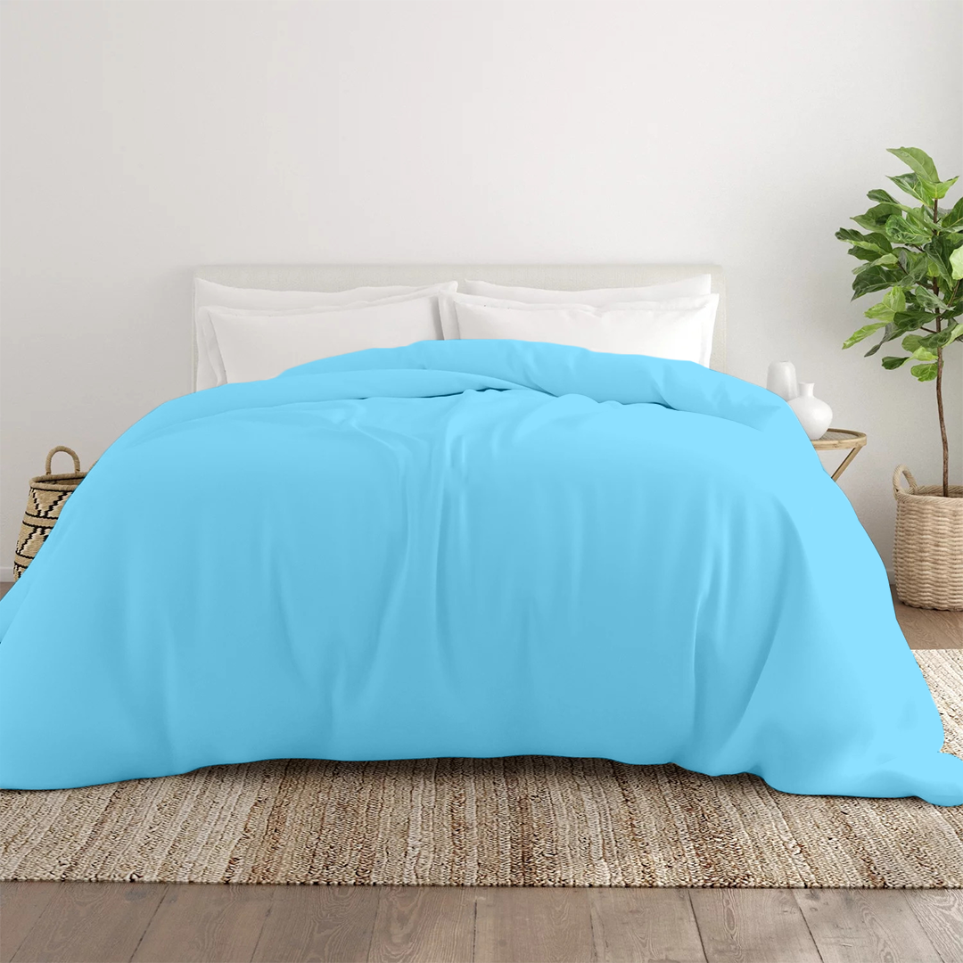 Light Blue Duvet Cover 