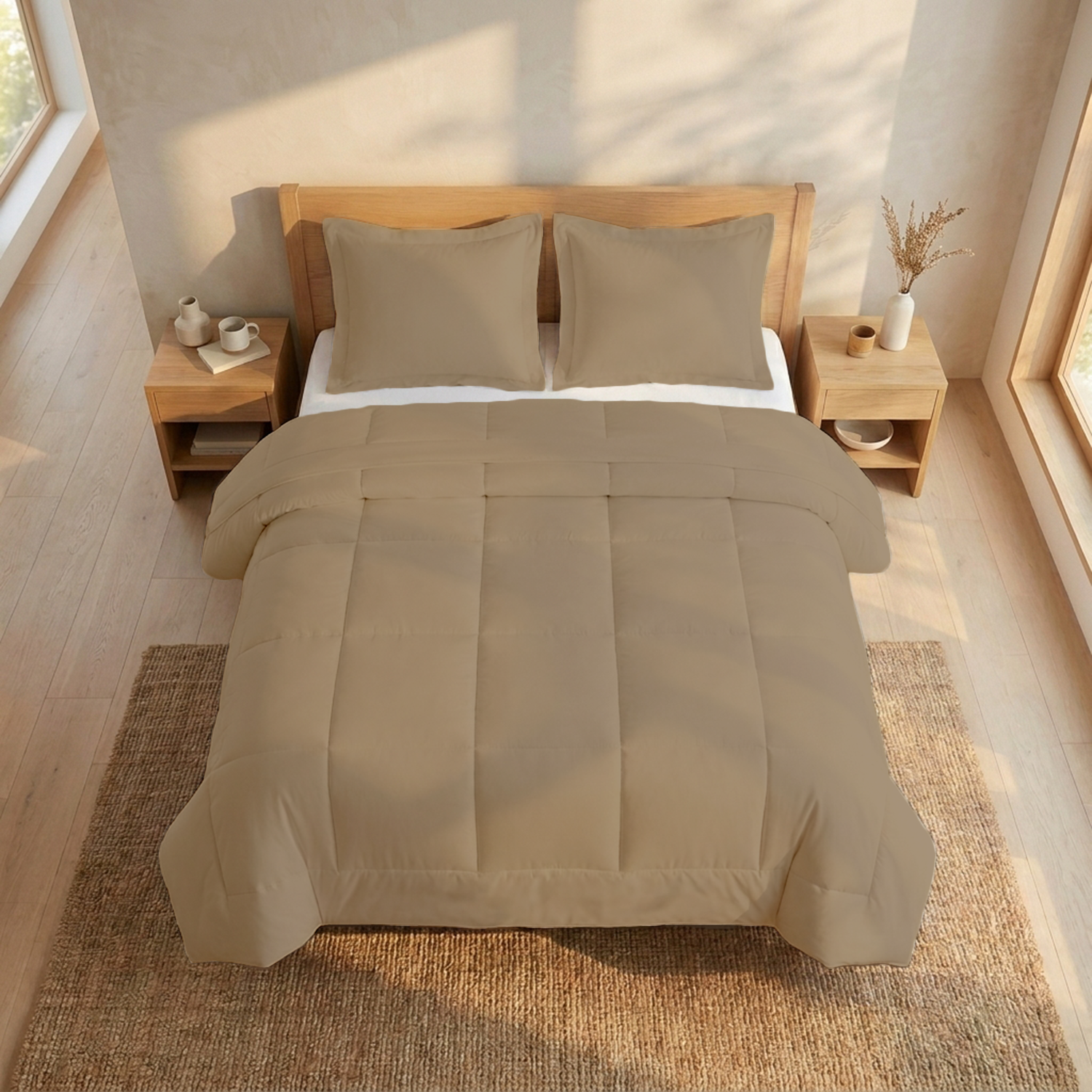 Taupe All Season Comforter