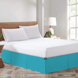 Turquoise Bed Skirt Solid (Comfy 300TC)