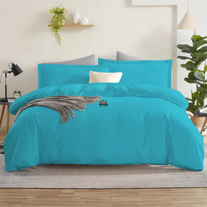 Turquoise Duvet Cover Set Comfy Sateen