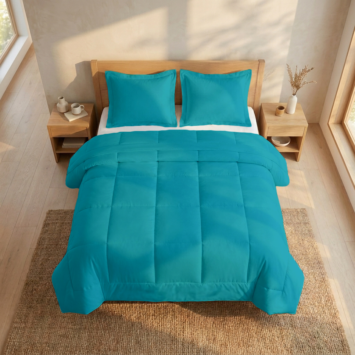 Turquoise Comforter Set