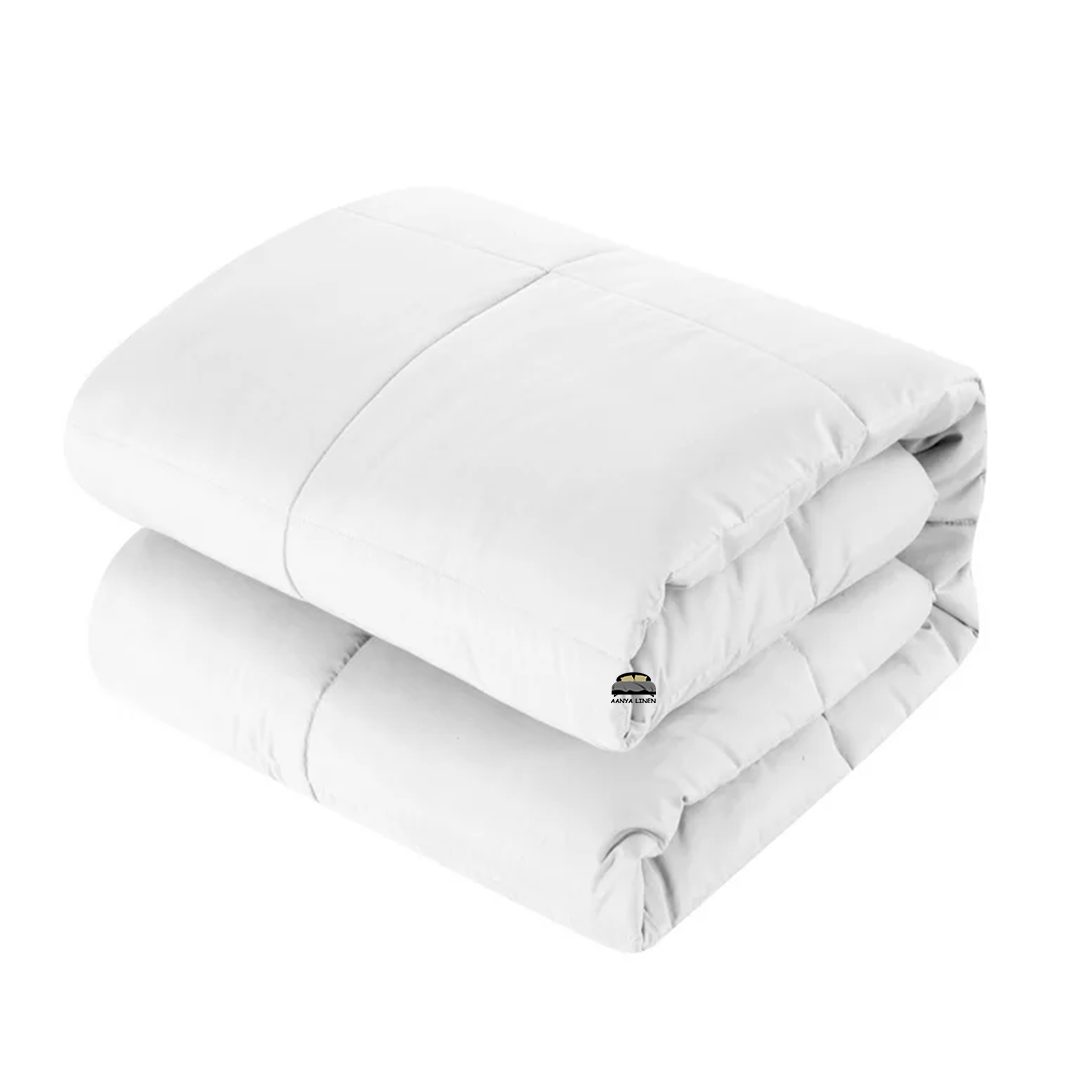 White Bedding in a Bag King, queen, full size AanyaLinen