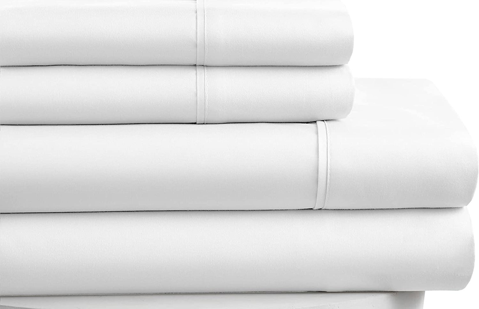 White Waterbed Sheet Set AanyaLinen