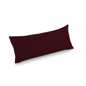 Wine Stripe Body Pillow Cover Comfy Sateen