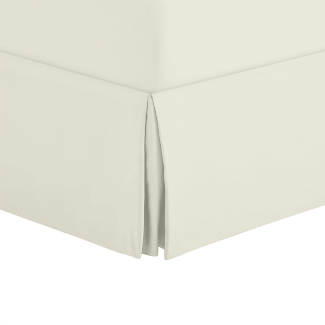 Ivory Bed Skirt Solid Bliss