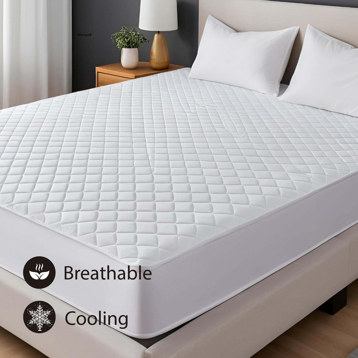 Navy Blue Mattress Topper