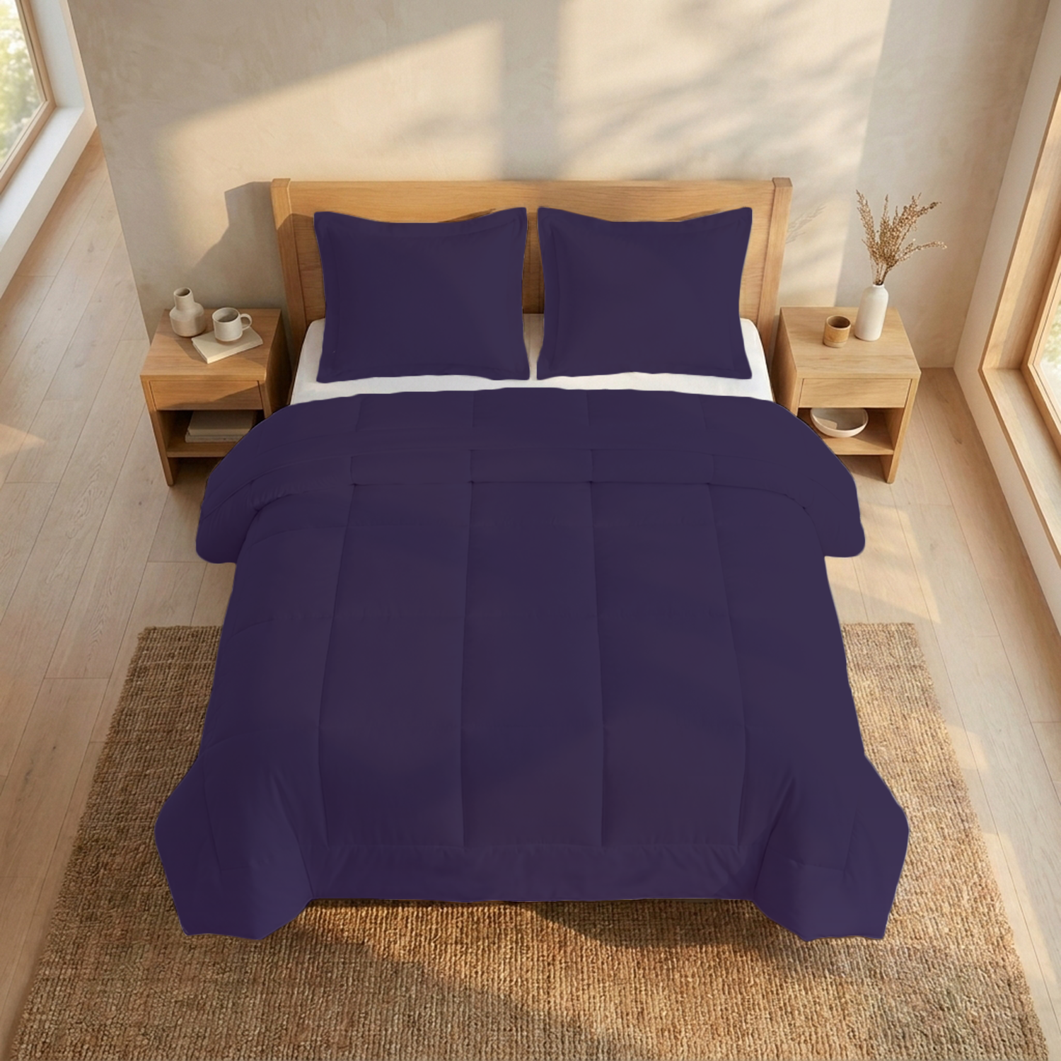 Purple Comforter Set