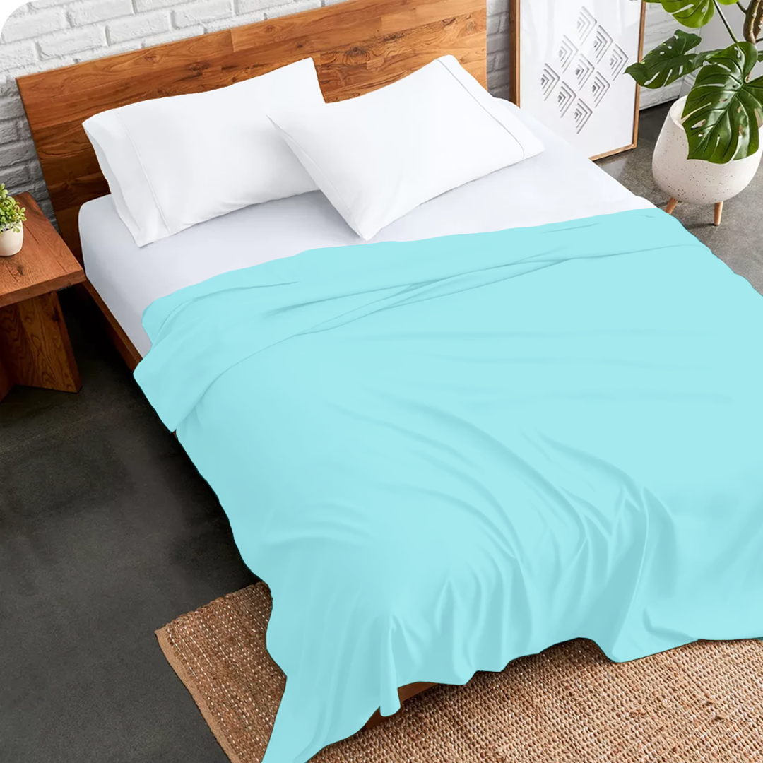 Oversized King Flat Sheets (1 -Piece) - 400 TC