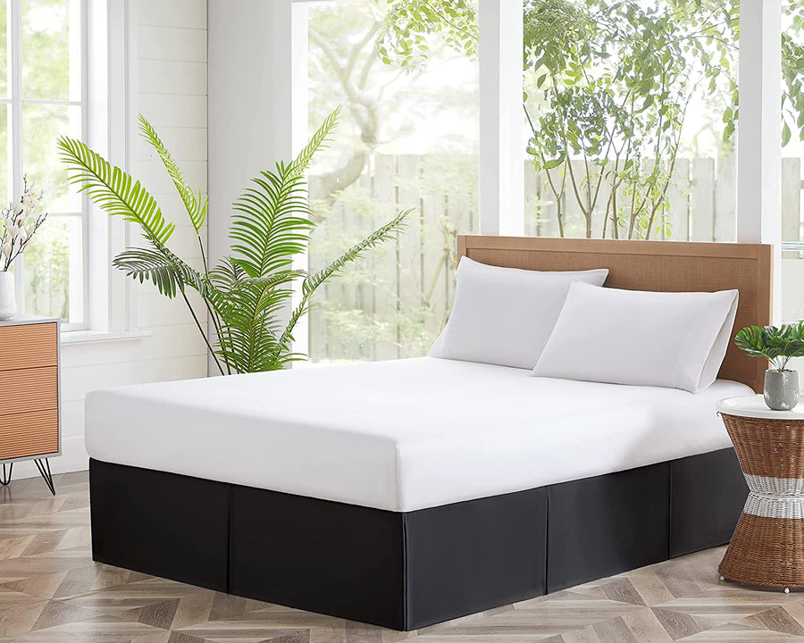 Linen bed skirt 18 drop outlet